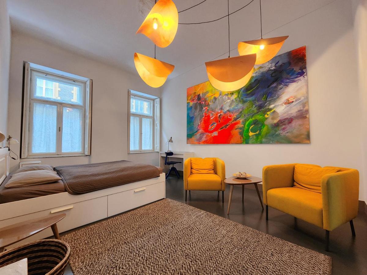Stylish Holiday Art Apartment - Wifi & Great Location Budapešť Exteriér fotografie